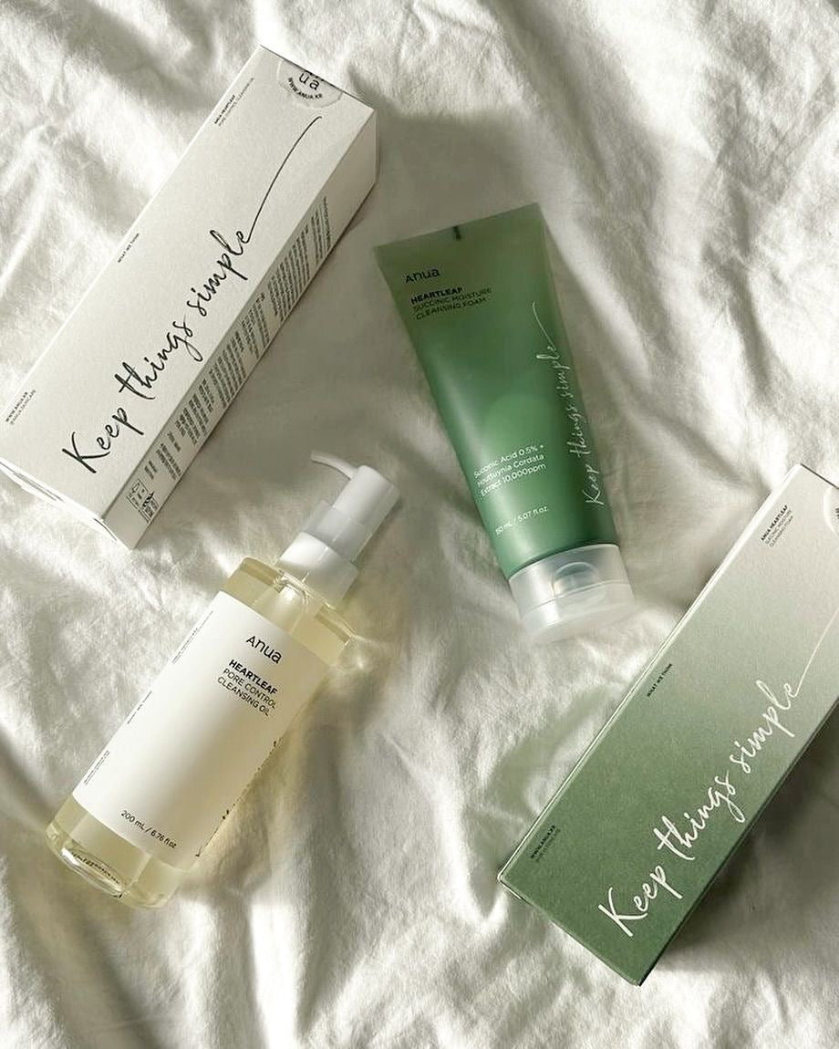 Anua Double Cleansing Set