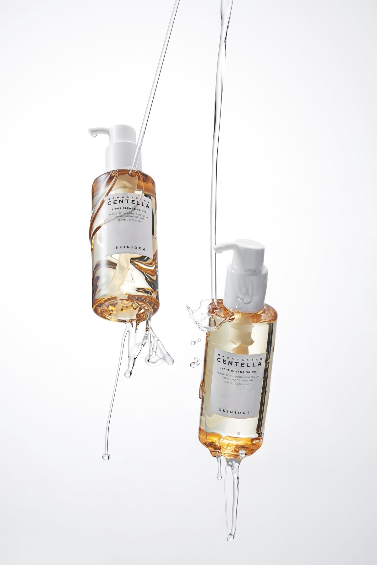SKIN1004 Centella Light Cleansing Oil - Korean Gentle Double Face Cleanser