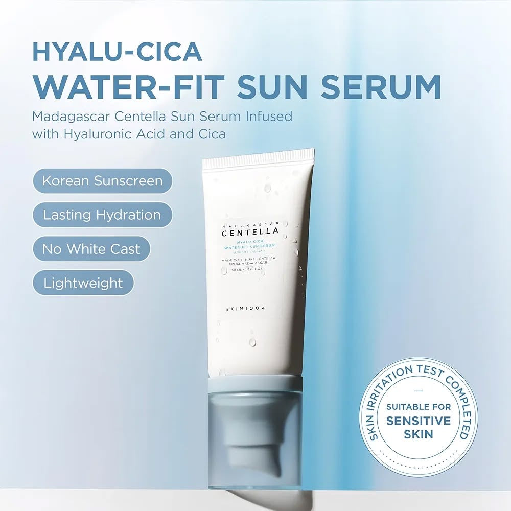SKIN1004 Madagascar Centella Hyalu-Cica Water-Fit Sun Serum